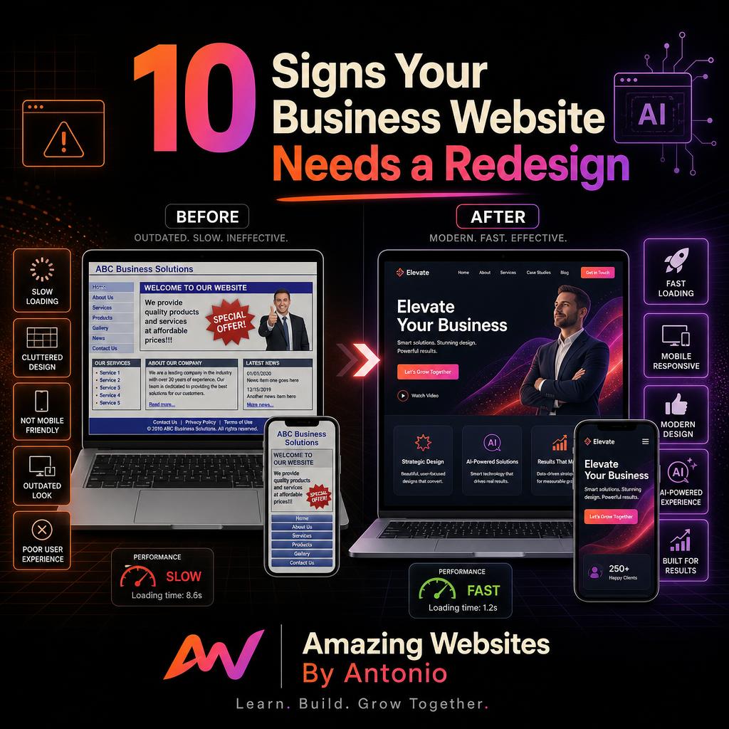 10 Signs Your Business Website Needs a Redesign