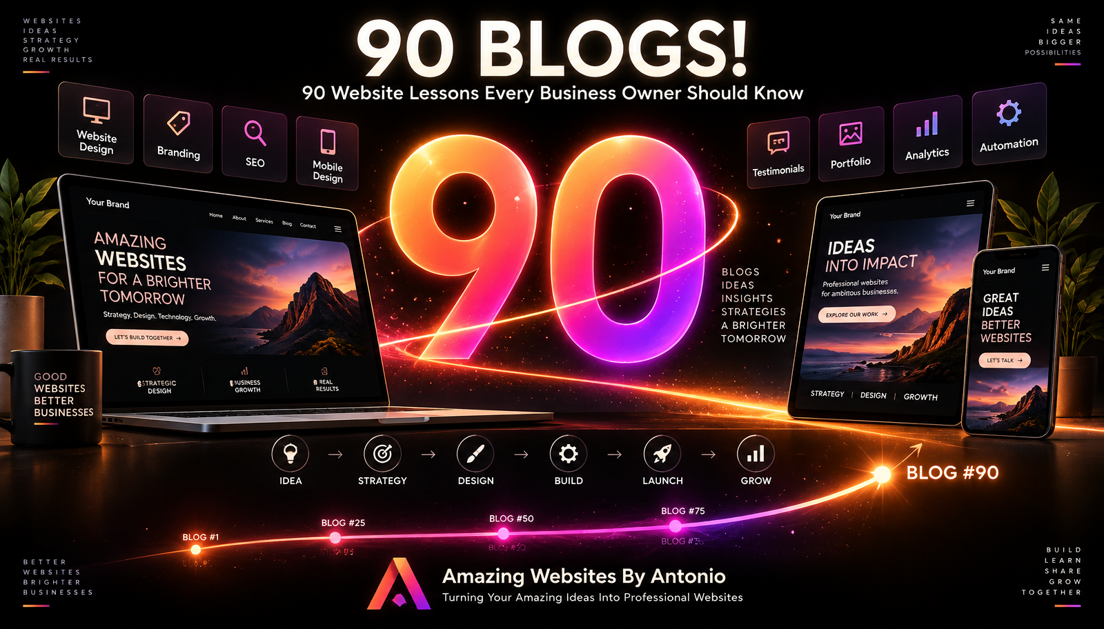 90 Website Lessons Every Business Owner Should Know