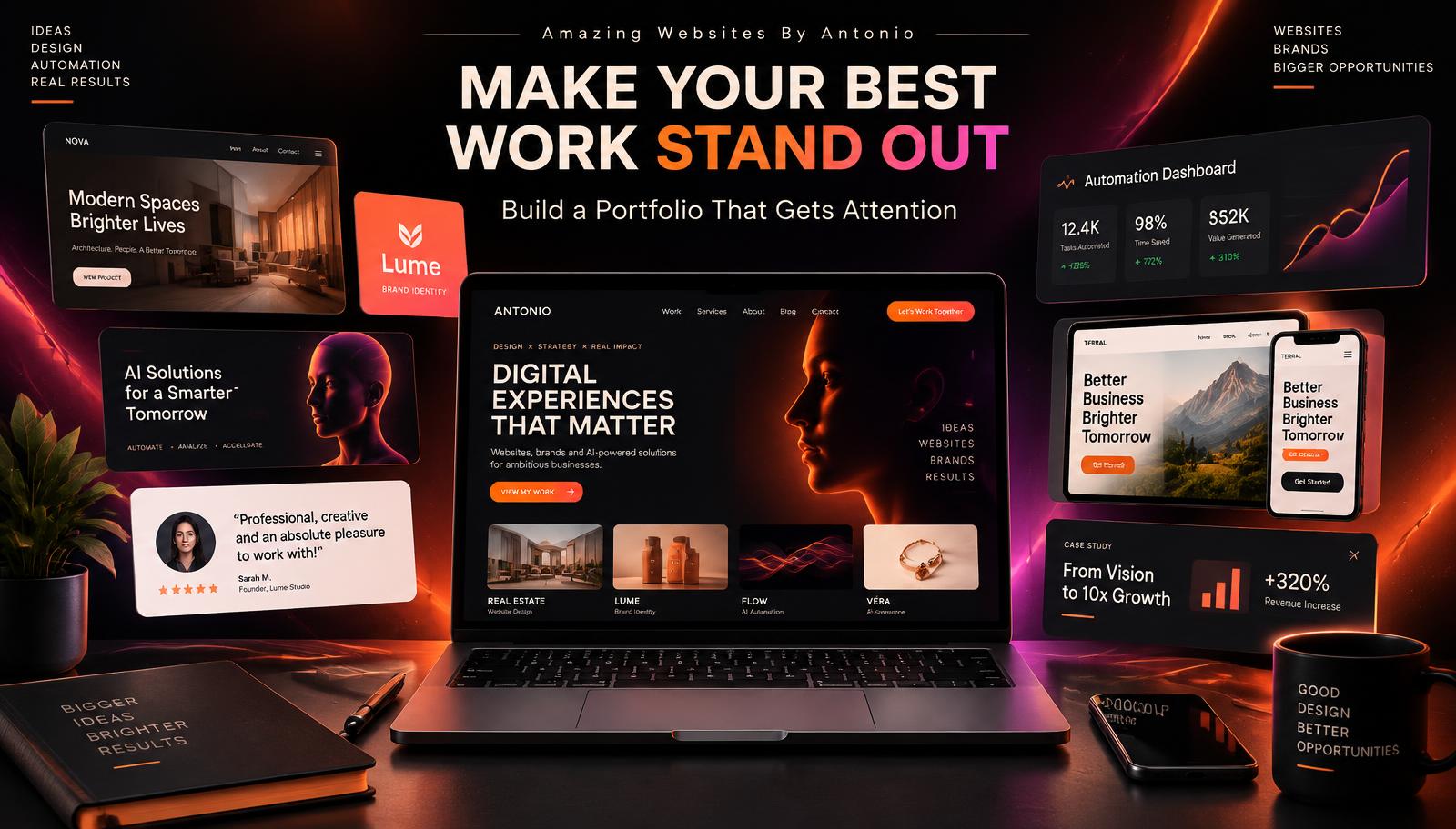 How to Create a Portfolio Page That Makes Your Best Work Impossible to Ignore
