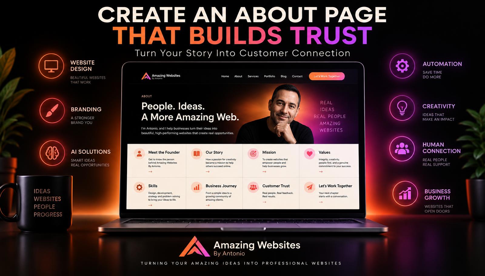How to Create an About Page That Makes People Want to Work With Your Business