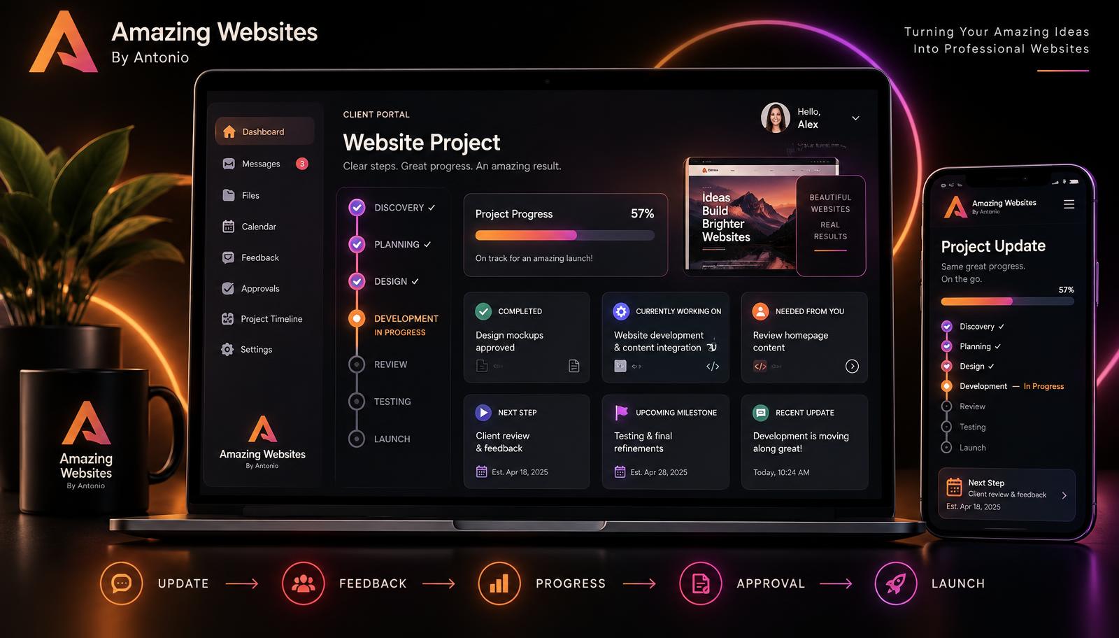 How to Keep Clients Updated During a Website Project Without Overwhelming Them