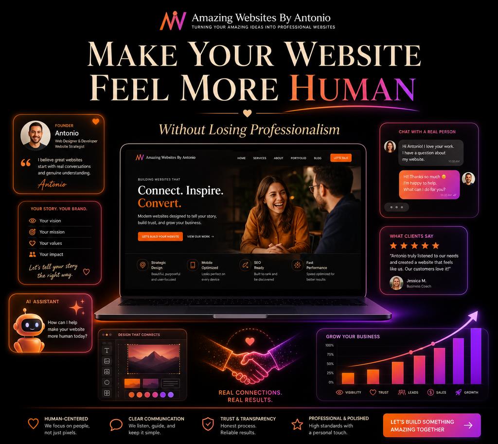 How to Make Your Website Feel More Personal Without Losing Professionalism